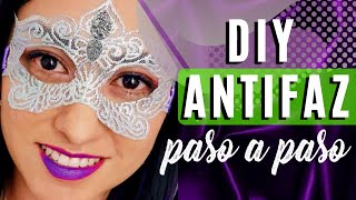 Cómo hacer un antifaz fácil  DIY Blings Maquillaje Artístico [upl. by Guthry251]