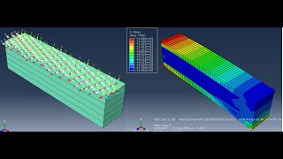 modeling of 3D composite materials structures using abaqus [upl. by Dyann]