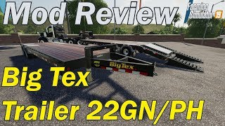 Mod Review  Big Tex Trailer 22GNPH [upl. by Atteragram]