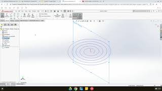 Tutorial 45  Creating Spiral in SolidWorks [upl. by Anwat]