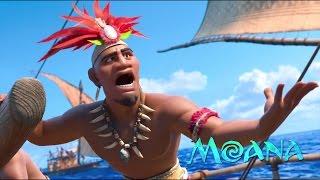 🌊⁠⁠⁠⁠ Moana  We Know the Way Audio Version with Movie Scene  Lyrics on subtitles HD [upl. by Karab]