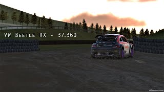 Knockhill RX  VW Beetle  iRacing [upl. by Dorolice]