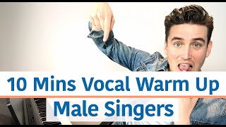 10 Minute Vocal Warm Up  Men [upl. by Ellehcem]