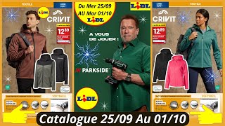 Nouveau Catalogue Lidl Parkside De La Semaine Prochain 2509 Au 011024 Bon Plans Promotions France [upl. by Ettenauq]