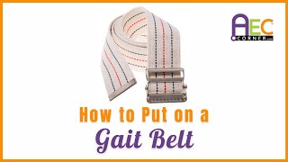 How To Apply a Gait Belt [upl. by Nathan]