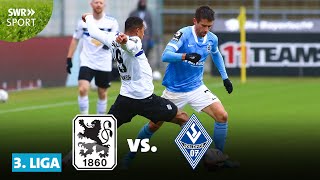 1860 München  Waldhof Mannheim das komplette Spiel  SWR Sport [upl. by Ellehsad593]