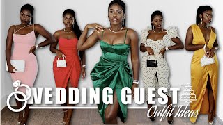 WEDDING GUEST OUTFIT IDEAS  WHAT TO WEAR THATS AFFORDABLE  STYLISH  iDESIGN8 [upl. by Elbag]