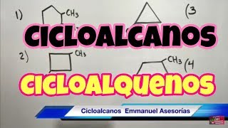 Cicloalcanos y Cicloalquenos Nomenclatura Parte 2 [upl. by Amos23]