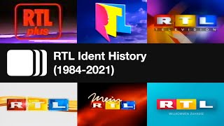 RTL Ident History 19842021 alte Version [upl. by Skiba]