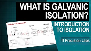 What is Galvanic Isolation [upl. by Pauletta665]