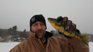 Ice Fishing Saratoga Lake NY 2022 [upl. by Prince]