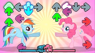 FNF vs Pinkie pie  Cupcakes HD edit 13 [upl. by Sitarski]