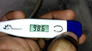 Digital Thermometer Celsius C° to Fahrenheit F°  unboxing  how to use [upl. by Lalise840]