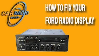 How To Fix Your Ford Radio Display [upl. by Elocel]