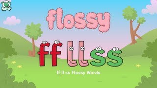 Nessy Spelling Strategy Flossy Words  FF LL SS  Learn to Spell [upl. by Carmena]