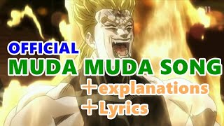 【MUDA MUDA SONG】 explained by the guy who made it [upl. by Atinrev749]