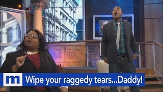 Wipe your raggedy tearsThats your baby  The Maury Show [upl. by Rramed39]