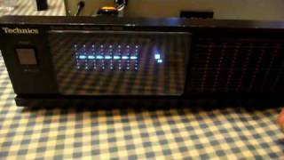 Technics Graphic Equalizer Model SH8046 [upl. by Sana]