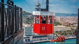 Barcelona Montjuic Cable Car 1 [upl. by Vershen]