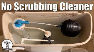 EASY Clean Your Toilet Tank Without Scrubbing  TightwadDIY [upl. by Milore]