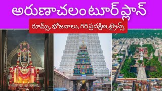 Arunachalam Tour Plan Hindu Temples Guide [upl. by Aneehsyt]