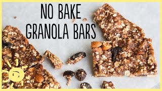 EAT  No Bake Granola Bars Gluten Free [upl. by Leiser424]