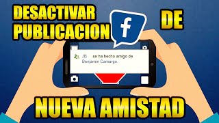 ¿ COMO ACEPTAR AMIGOS EN FACEBOOK SIN QUE SE PUBLIQUE [upl. by Evangelist]