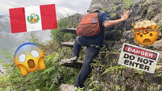 Stairs of Death  FULL ENTIRE HIKE  Wayna Huayna Picchu at Machu Picchu Peru [upl. by Lorien]