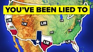 50 Insane Facts About US Geography You Wont Believe Are True [upl. by Adeys]