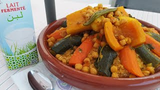 Il couscous il grande piatto della tradizione marocchina passo a passo😋 [upl. by Aihsek]