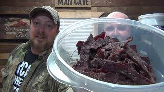 Old School Beef Jerky Recipe Homemade Beef Jerky Made IN A Dehydrator Oven [upl. by Kerianne850]