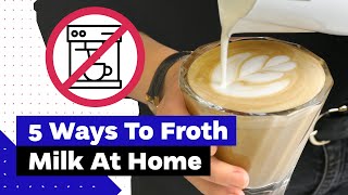 How To Froth Milk At Home Best Milk Frothers Review [upl. by Aruol]