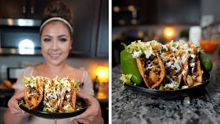 HOW TO MAKE THE BEST HARD SHELL GROUND BEEF TACOS  TACOS DORADOS [upl. by Gaile285]