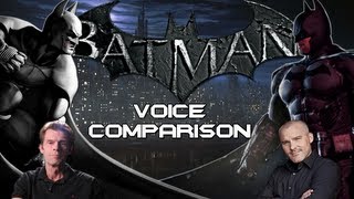 Batman Voice Comparison  Kevin Conroy and Roger Craig Smith [upl. by Crooks626]