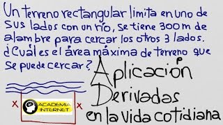 Problema de optimización resuelto usando derivadas [upl. by Thurber]