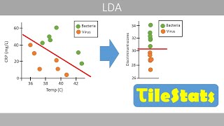 Linear discriminant analysis LDA  simply explained [upl. by Eelyah]