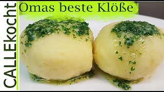 Omas Kartoffelklöße selber machen  Das Rezept  lecker und einfach [upl. by Naot832]