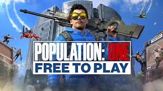 POPULATION ONE  Free To Play Announcement Trailer  Meta Quest [upl. by Phenica]