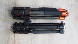 Fotopro C5C vs Manfrotto BeFree Tripod [upl. by Tannen522]