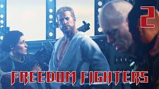 2 Freedom Fighters Lets Play Wolfenstein 2 The New Colossus PC w GaLm [upl. by Einaled854]