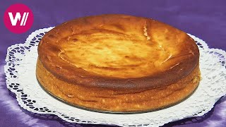 Käsekuchen ohne Boden  Oma Rosis Rezept [upl. by Colner934]