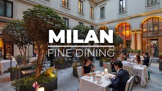 6 Best Restaurants In Milan  Fine Dining In Milan [upl. by Shimkus]