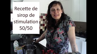 Fabrication dun sirop 5050 quotamélioréquot et installation dun nourrisseur [upl. by Saidee710]