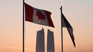 A piece of Canada in France The Vimy monument [upl. by Kiyoshi160]