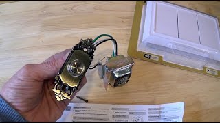 How to Install a Wired Doorbell [upl. by Anaiek823]