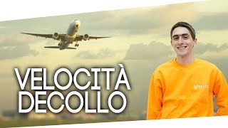 A che velocità decolla e atterra un aereo [upl. by Ednihek]