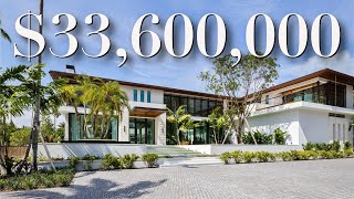 INSIDE A MASSIVE 33600000 MANSION IN SOUTH FLORIDA  FOR SALE  LUXURY HOME TOUR [upl. by Villada858]