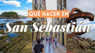 SAN SEBASTIÁN ¿La CIUDAD MÁS BONITA de ESPAÑA  Qué ver y hacer [upl. by Nisen]