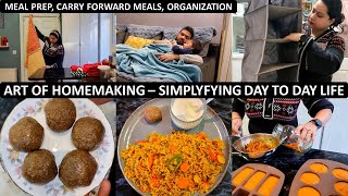 Crafting A Mindful Weekend Routine  Meal Prep Cleaning Cooking amp Organizing Wardrobe [upl. by Naasar]