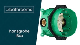 How to install a Hansgrohe iBox [upl. by Luo90]